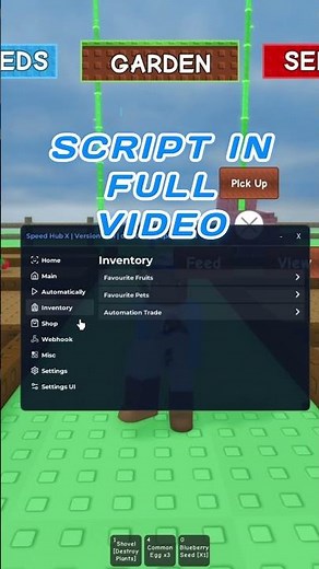NEW Grow A Garden Script auto farm, seed stage event | Seed Stages 🌱 | FREE & Direct Link 📜 No Ban!