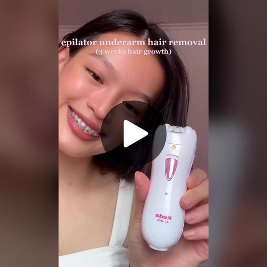 Underarm Hair Removal with an Epilator: Tips and Tricks
