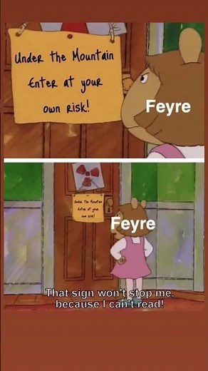 Feyre can’t read | ACOTAR funny meme | A court of thrones and roses | ACOTAR funny videos | Sarah J