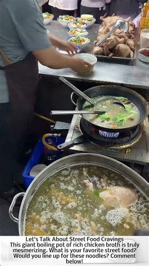 The Ultimate Chinese Street Food 🍜 Legendary Golden Chicken Noodle Soup