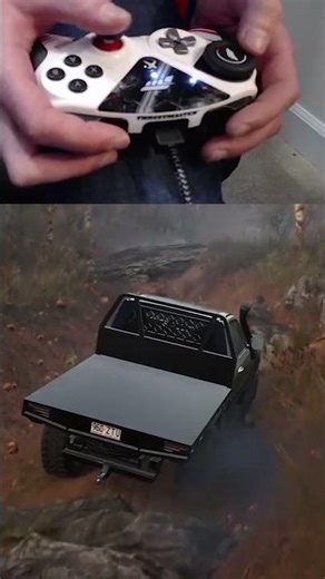 SnowRunner with a STEERING WHEEL CONTROLLER!