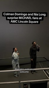 Colman Domingo & Nia Long Surprise 'Michael' Fans