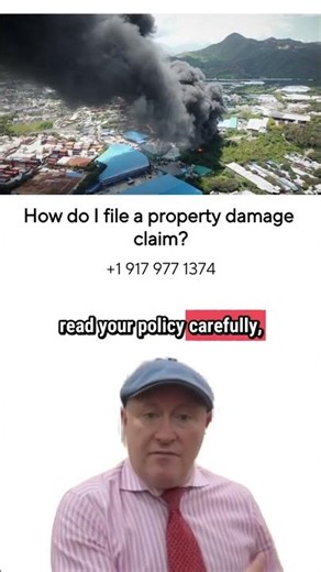 How do I file a property damage claim?