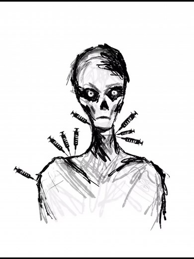 This one hits deep… My depiction of drug addiction. Never done them but grew up around them. If you are struggling or know someone who is struggling please reach out for help. It isn’t too late. #addiction #addictionawarenes #art #deepart #artist #artoftiktok #artoftheday #procreate procreateart #digital #digitalart #digitalartist #penart #awareness #deep #foryou #4you #foru #foryoupage #4upage