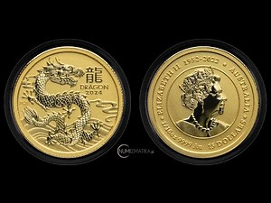 2024 Lunar Dragon 1/10 oz Gold Coin | Perth Mint Australia