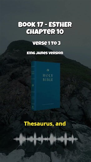 Bible Book 17 Esther Chapter 10 Verse 1 To 3