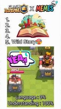 The End🤣 TOP 5 Memes in Clash Royal🔥 #clashroyale #clash #supercell