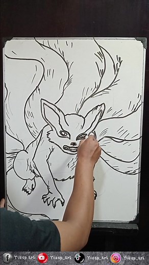 Kurama Drawing Tutorial: Easy Ways to Sketch Kurama from Naruto