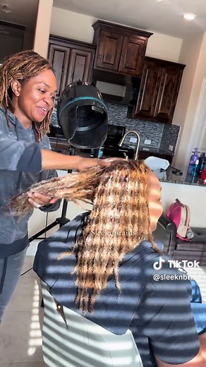 Sleek Locs Braids with Forney Braider | Hairtok Tutorial