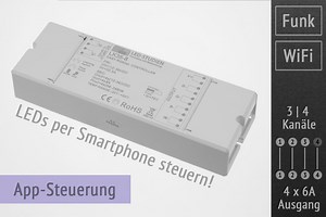 LED Beleuchtung per App steuern