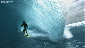 Super Slow motion surfer