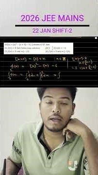 🤔Box Function easy Que 😉in JEE26 Jan22 Shift-2#jeemains2026 #jeeadvance2026 #teaching#maths#students