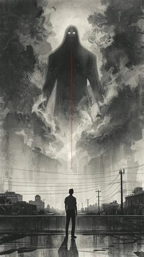 "Being watched" #illustration #psychological #creepyart #explorepage #現代 #horrorart