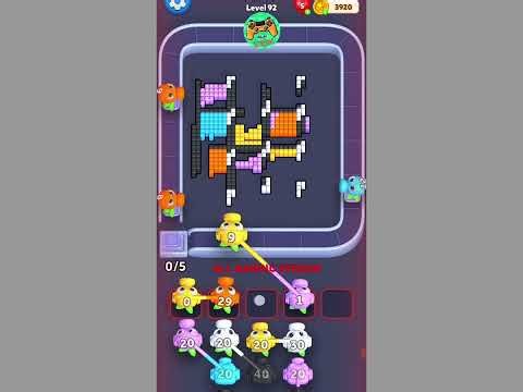 Color Blast: Block Shooter Level 92 Gameplay