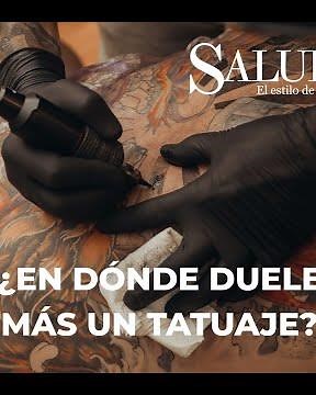 Estas son las zonas del cuerpo donde más duele tatuarse