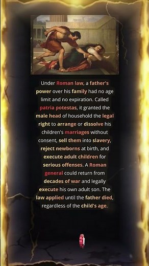 Ancient Rome's Most Disturbing Legal Power Was Inside Every Family