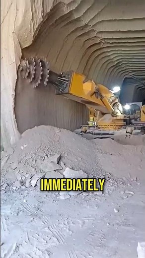 How Engineers Build Tunnels Without Collapse ⛰️ || #engineering #technology #construction #future