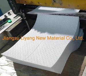 [Hot Item] Eco-Friendly Oil Absorbent Pad Absorbent Mat for Oil Spill Control