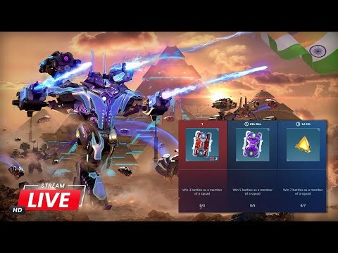 WAR ROBOTS LIVE! 2025 🔥 Squad tasks is here 🎮 Grinding, Fighting & Hanging Out!