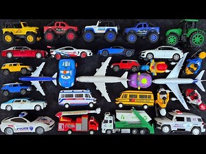✈️ Big Vehicle Show for Kids | Airplane, Tractor, Pickup Truck & More!