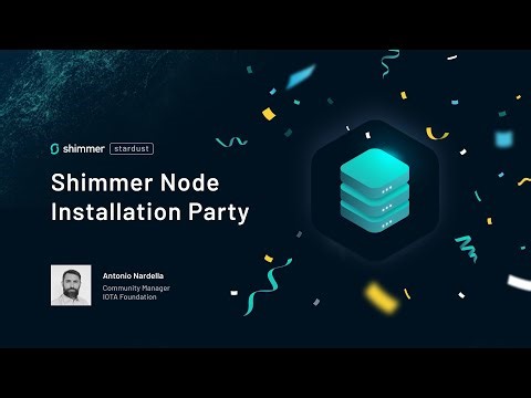 Shimmer beta Node Installation Party - July 29th, 2022