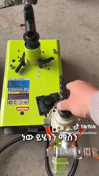 Car tyre reparing machine supplied by EthioTrade Solutions