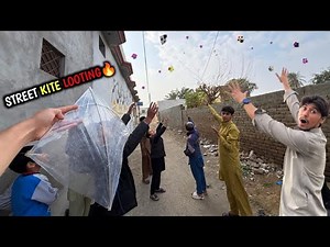 Live street kite looting😱 || Unlimited kite looting🪁 || Full looters🥵|| Most kite looting in ground😈