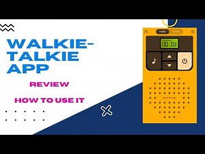 How to use Walkie-talkie app : updated Dec 2021