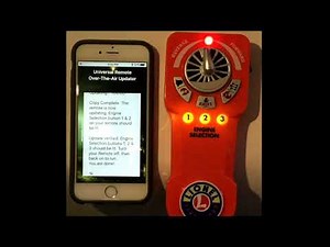 Lionel Universal Remote Update Tutorial - How To Update Lionel Universal Remote