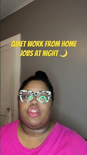 5 Quiet Work From Home Jobs You Can Do At Night 🌙