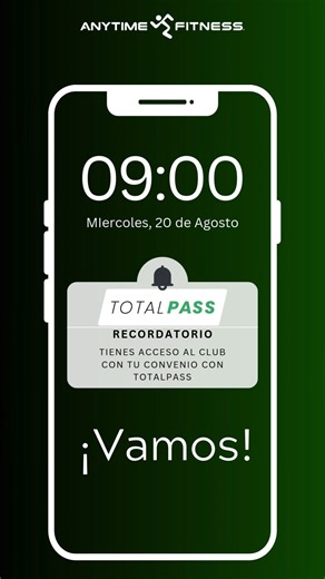🚨 ¡No hay excusas! 🚨 Con TotalPass tienes acceso directo a Anytime Fitness 💪✨ Solo abre tu app, valida tu convenio ¡y entrena cuando quieras! 🔥 Pregunta por el horario via DM #TotalPass #AnytimeFitness #EntrenaHoy | Anytime Fitness Celaya