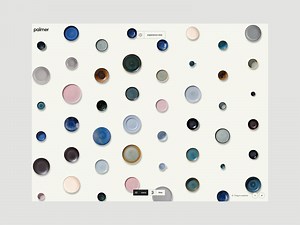 A digital canvas for Palmer Dinnerware