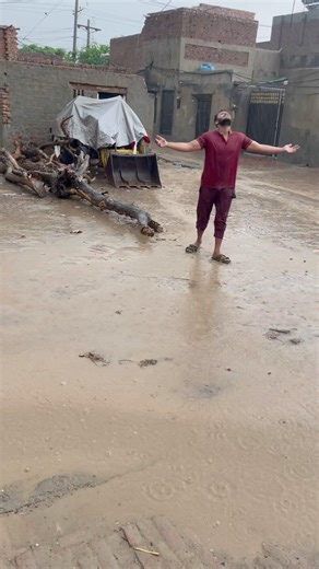 Barish Mein Desi Push-Ups 🌧️💪 Power Level 1000 | Rain Workout Challenge #shorts