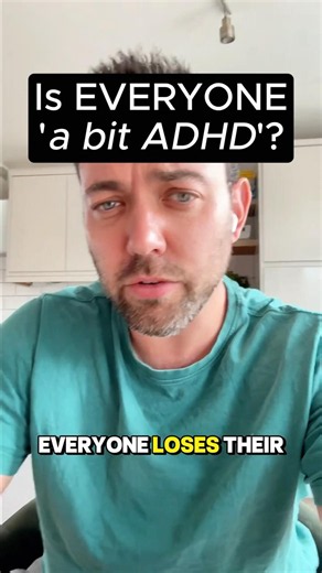 Is Everyone "a Bit ADHD"? One Number Says No