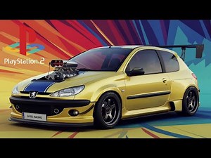 NFS Underground 2 PS2 | Modified Peugeot 206 Drag Race + URL Events Gameplay [HD]