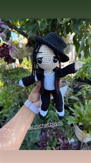 Crochet Michael Jackson Doll - Etsy