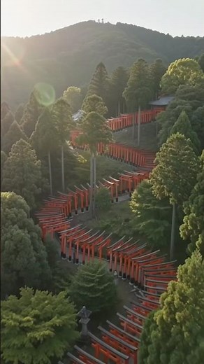 京都・伏見稲荷大社の絶景 | 千本鳥居が彩る神秘の旅 🇯🇵✨