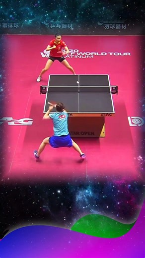 Destroy your opponents by aiming for the corners of the table #탁구 #卓球 #乒乓球 #pingpong #tabletennis #