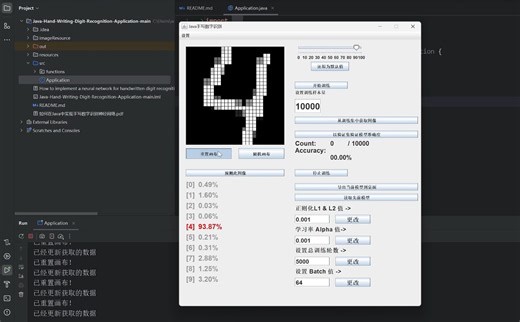 Java手写数字识别