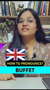 107K views · 1.4K reactions | British vs American Pronunciation- BUFFET | Speak English with Shivangi | Facebook