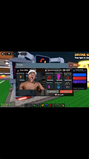 Steal A Brainrot Script *Op* Freeze Trade Machine 🌲👾 #roblox #stealabrainrot #fyp #delta #fyp