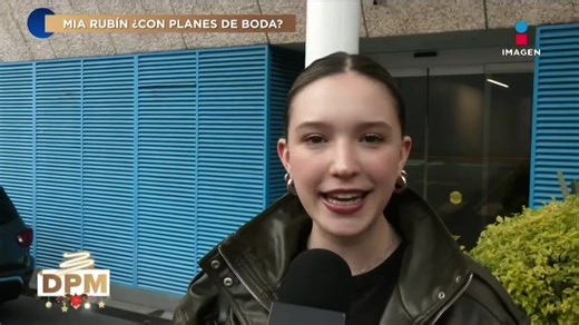 ¿Mía Rubín podría llegar al ALTAR este 2026? La cantante nos cuenta sus próximos proyectos de vida y su carrera artística #DePrimeraMano👌 de lunes a viernes 3 pm por el 3.1 de #ImagenTelevisión: imagentv.com/en-vivo | De Primera Mano