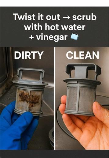 Why Your Dishwasher Isn’t Cleaning Right (and How to Fix It!) #DishwasherHack #HomeTips #CleaningHack #KitchenHacks #TikTokTips ✅