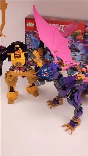 LEGO NINJAGO Dragons Rising Rontu the Master Dragon (71842) vs Arin's Spinjitzu Battle Mech (71839)