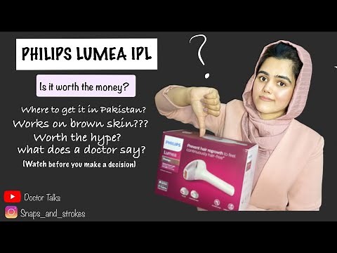 PHILIPS LUMEA IPL Review | Hair laser removal | does it even work on brown skin? Part 1/2