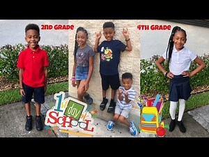 FIRST DAY BACK TO SCHOOL FOR AHVI AND QJ 📚FAMILY VLOG