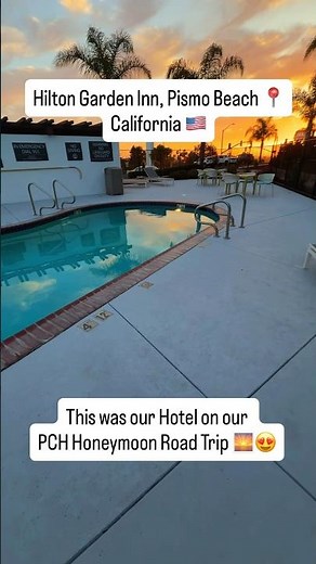 Our stay in Hilton Garden Inn Pismo Beach 🌅🧡