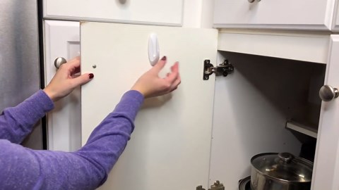 Tension Rod Organizing