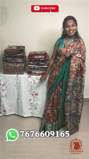 Nizam Border Kalamkari Saree | Chennur Silk Elegance | Trending Traditional Look| #saree