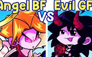Friday Night Funkin': Angel BF VS Evil GF [Angel Rage] | FNF Mod HARD/INFERNO